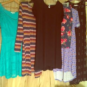 Bundle of dress skirt duster 6 pc